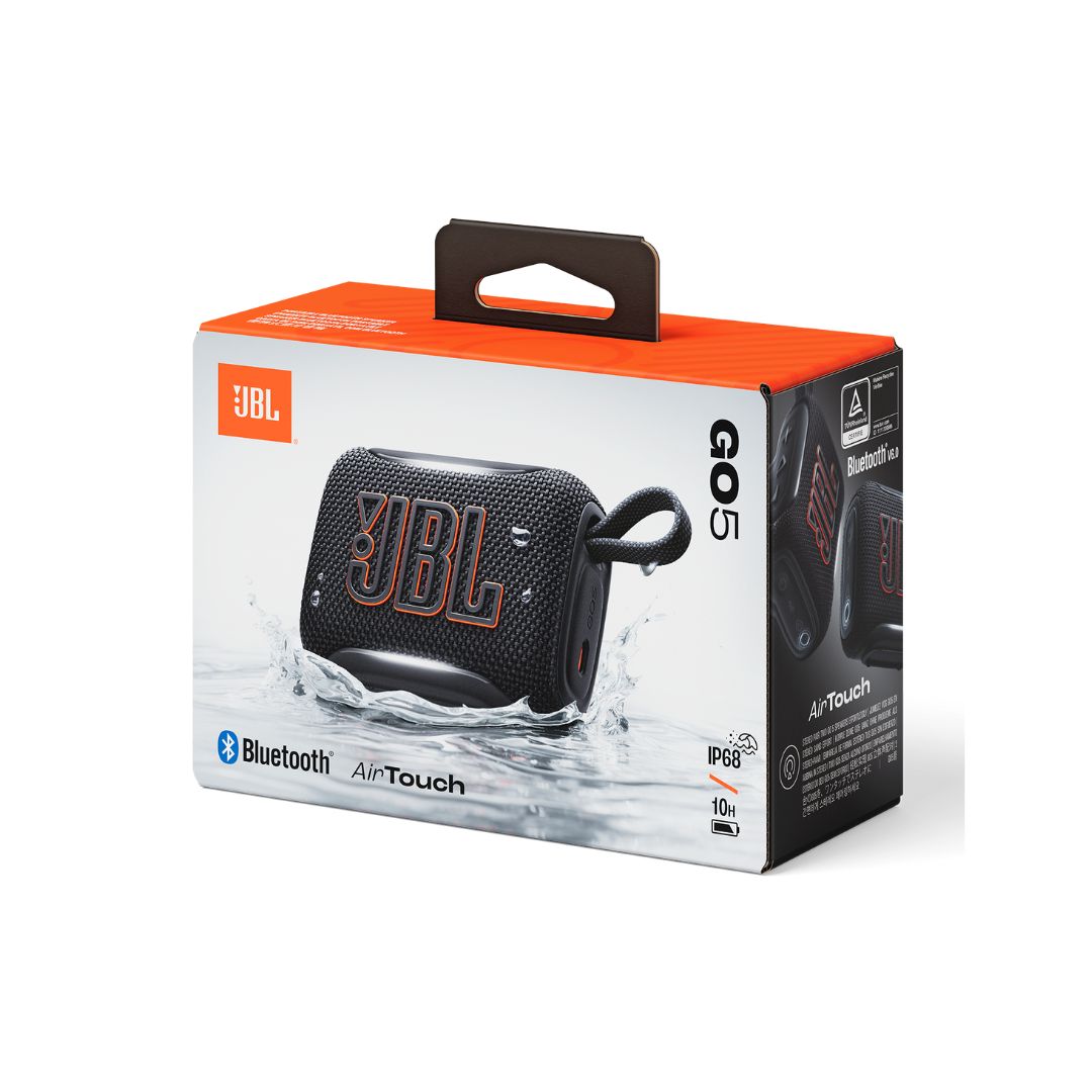 PARLANTE JBL GO 5 BLUETOOTH AIRTOUCH - NEGRO - 8