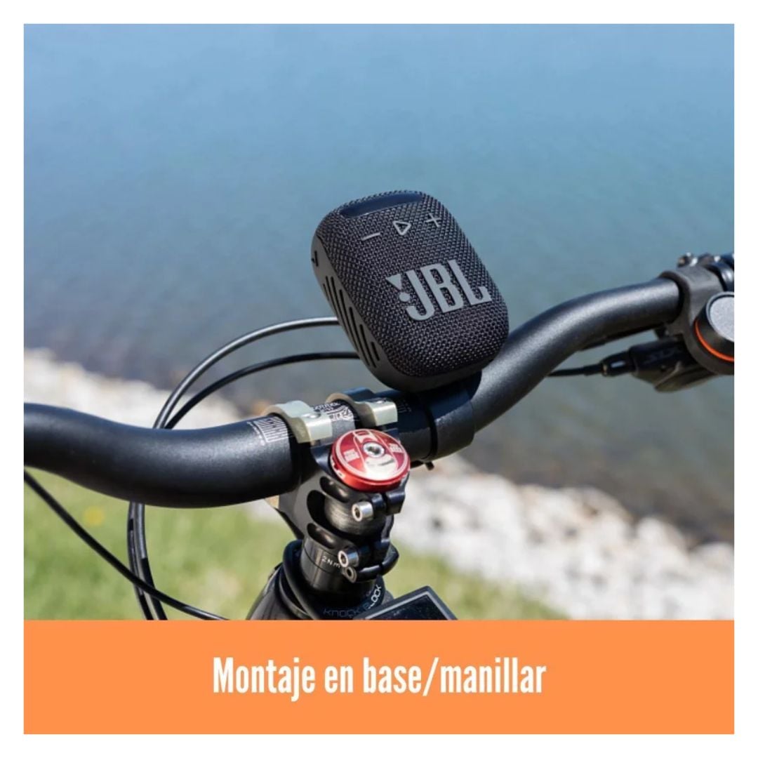 PARLANTE BLUETOOTH JBL WIND 3 CON RADIO FM Y SOPORTE - 4