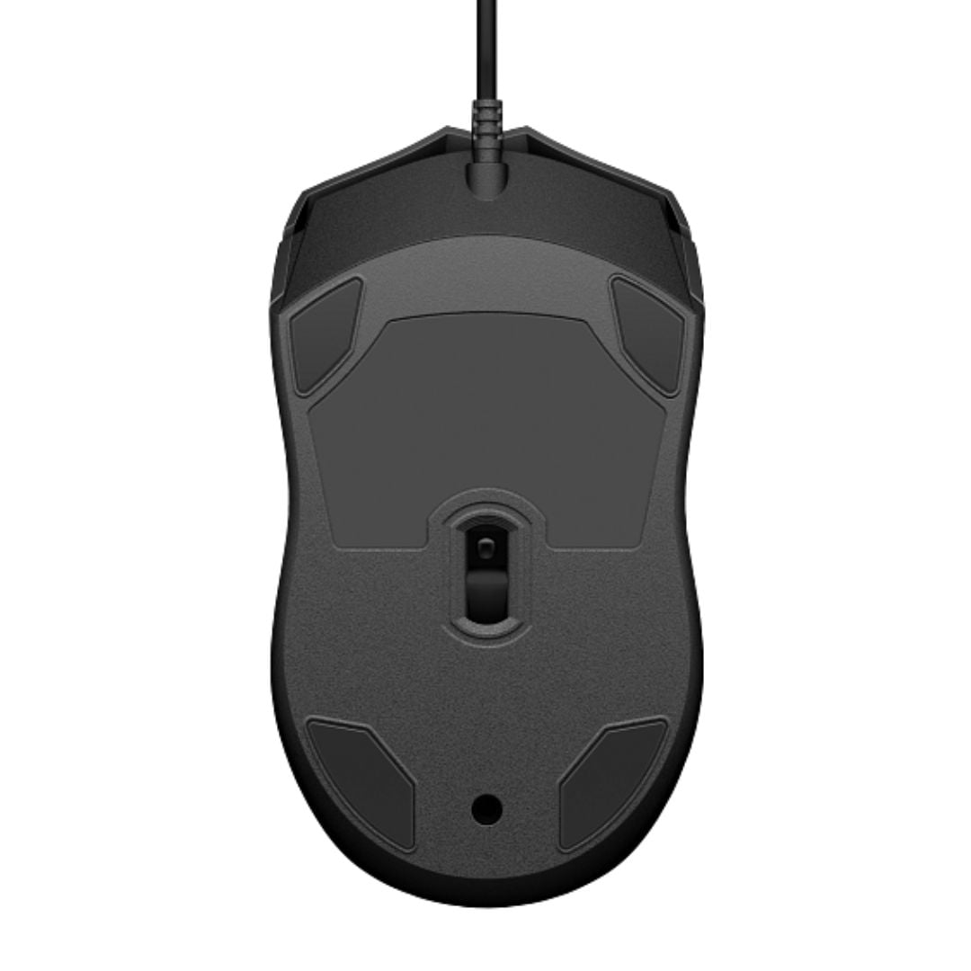 MOUSE ALAMBRICO HP 100 6VY96AA 1600 DPI  - NEGRO - 4