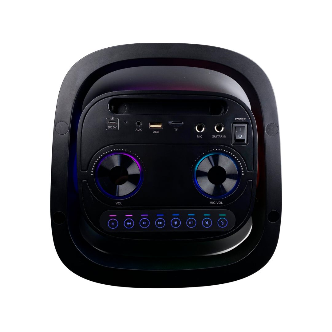 PARLANTE KASSEL CON BATERIA 60W RMS 1 MICROFONO - K828 - 4