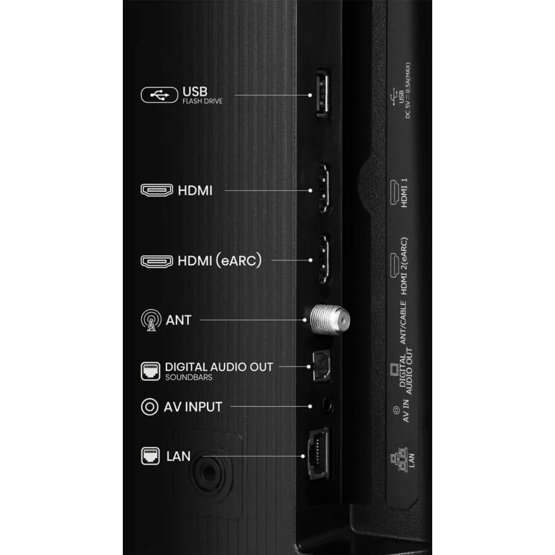 TELEVISOR HISENSE 50 QLED SMART TV VIDAA FHD 2026 - 50Q4SV - 5