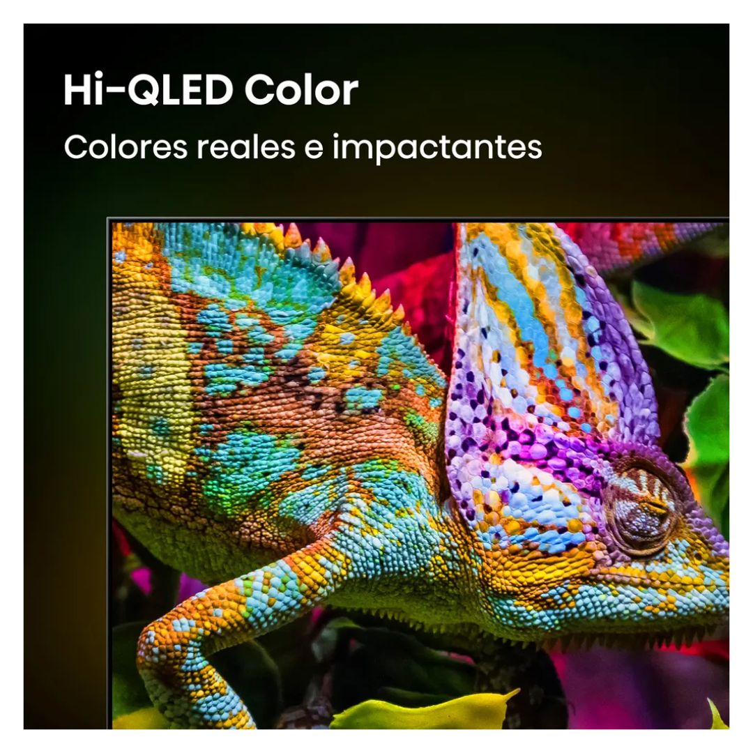 TELEVISOR HISENSE 50 QLED SMART TV VIDAA FHD 2026 - 50Q4SV - 6