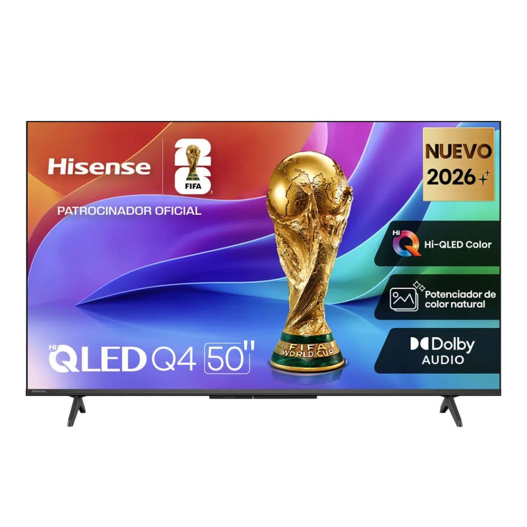 TELEVISOR HISENSE 50 QLED SMART TV VIDAA FHD 2026 - 50Q4SV - 9