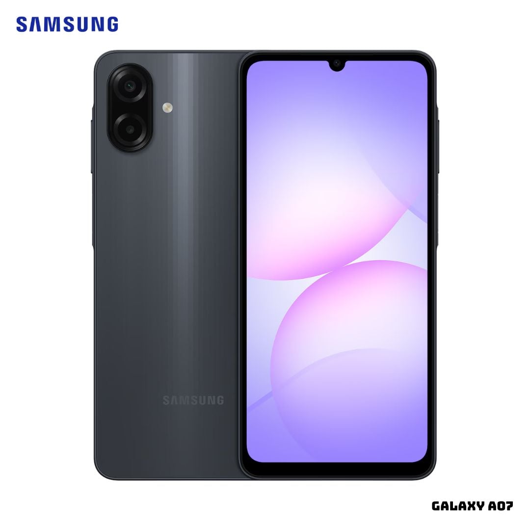 CELULAR SAMSUNG GALAXY A07 4GB RAM 128GB ROM - NEGRO - 1