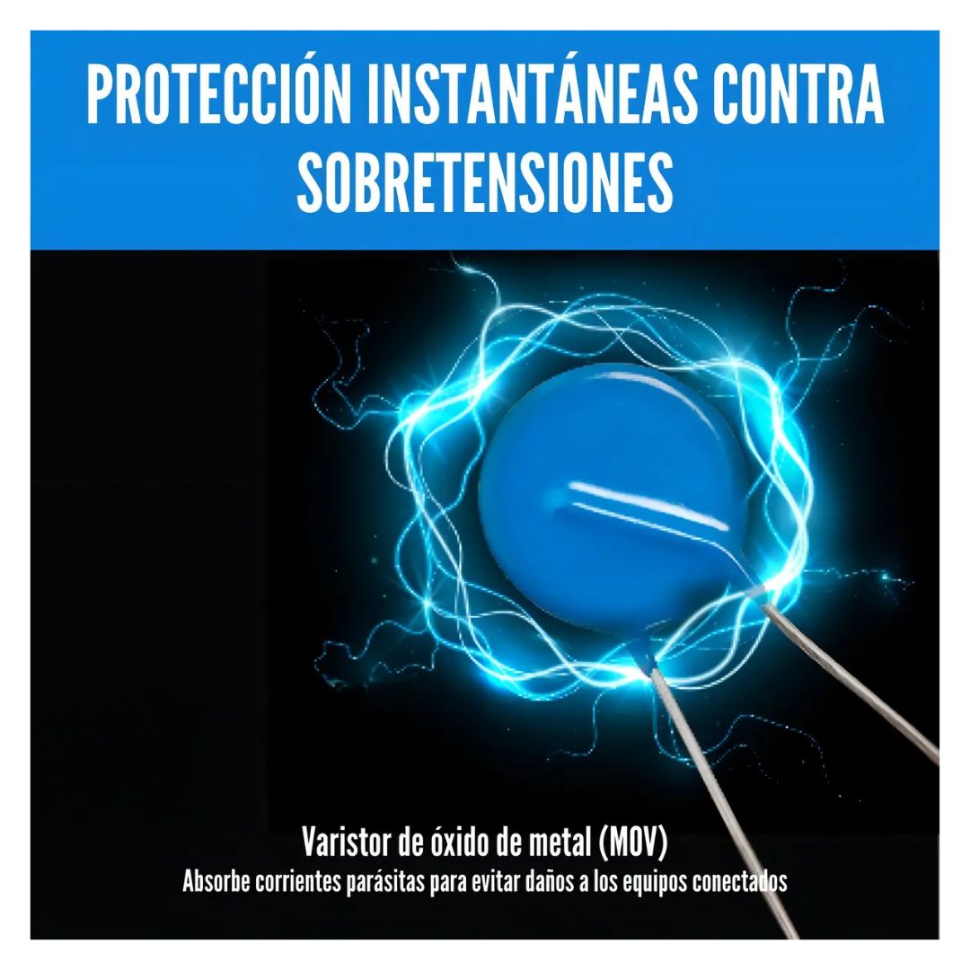 SUPRESOR FORZA METALICO 110V-220V 2200W 6T - FSP-806 - 7