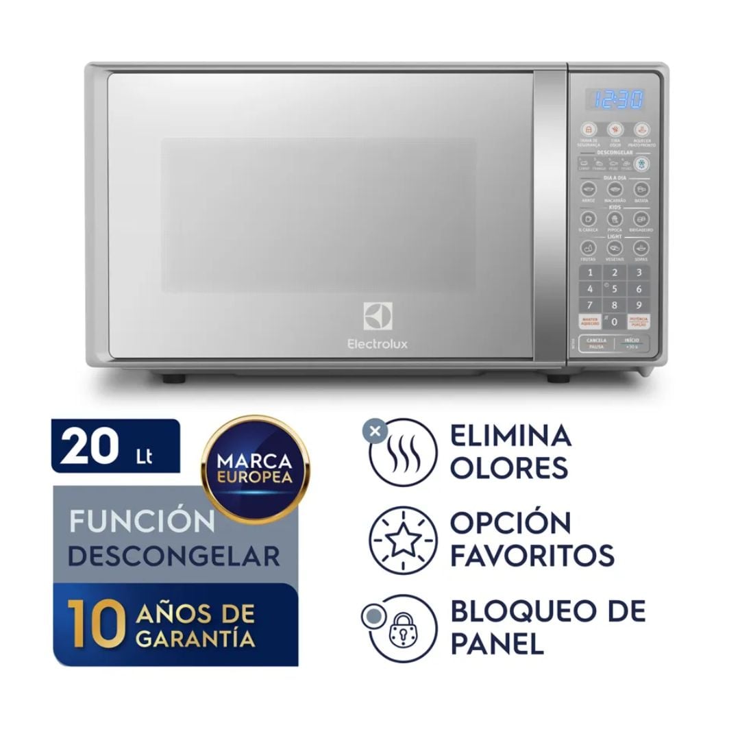 HORNO MICROONDAS ELECTROLUX 20 L - EMDO20S2GSRUG - 2