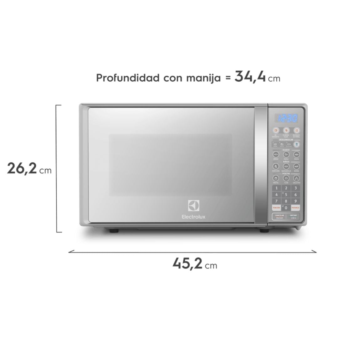 HORNO MICROONDAS ELECTROLUX 20 L - EMDO20S2GSRUG - 3