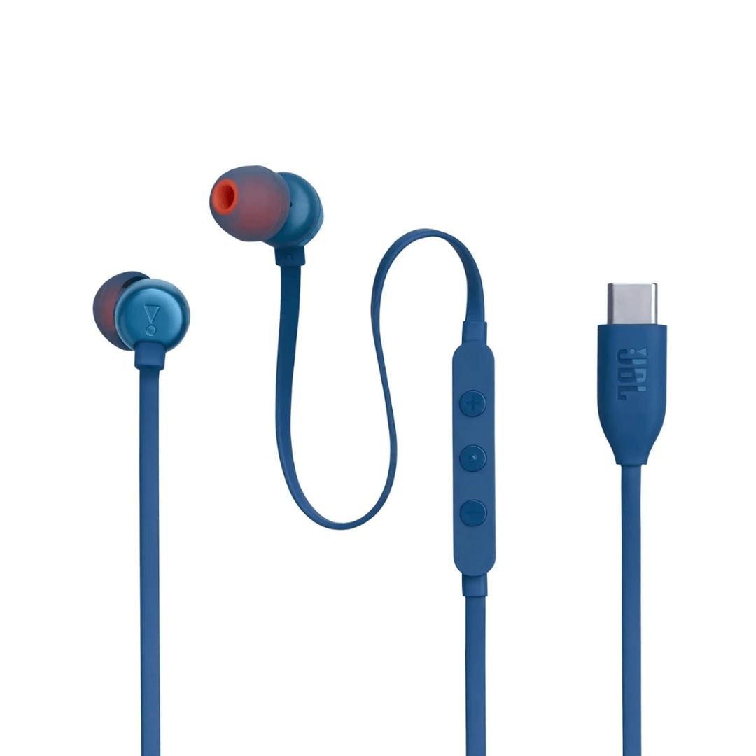 AUDIFONOS ALAMBRICOS JBL TUNE 310C USB-C - AZUL - 6