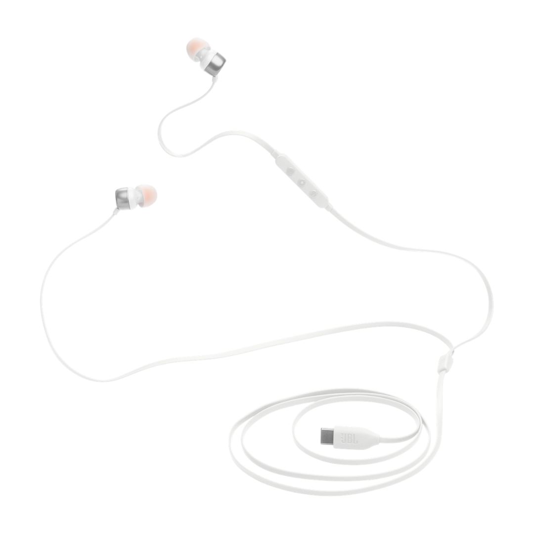 AUDIFONOS ALAMBRICOS JBL TUNE 310C USB-C - BLANCO - 5