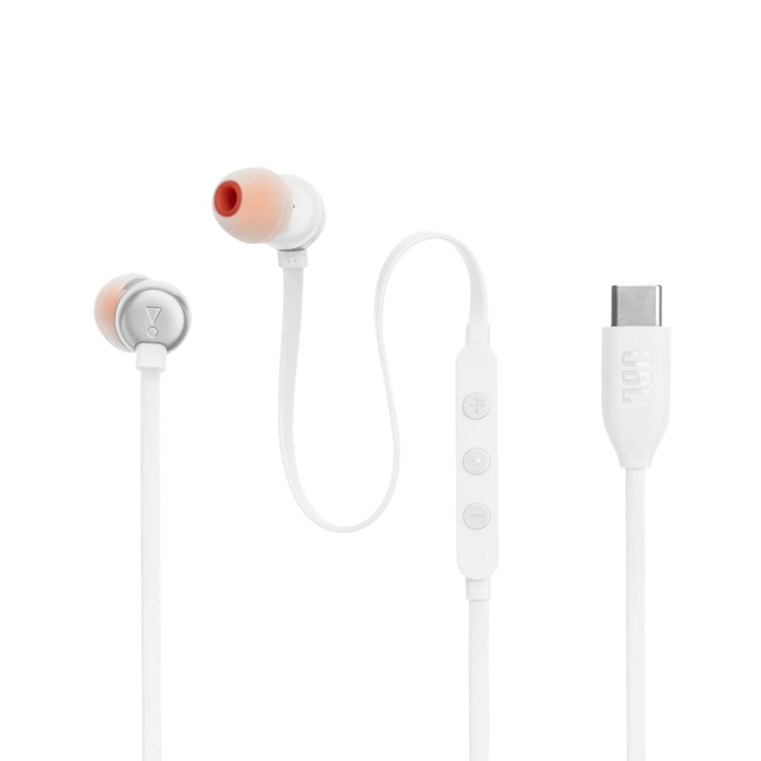 AUDIFONOS ALAMBRICOS JBL TUNE 310C USB-C - BLANCO - 6