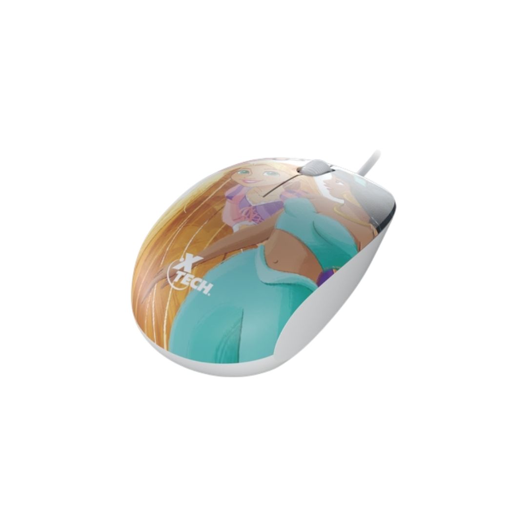 PACK XTECH PRINCESAS AUDIFONOS + MOUSE + MOUSEPAD - 6