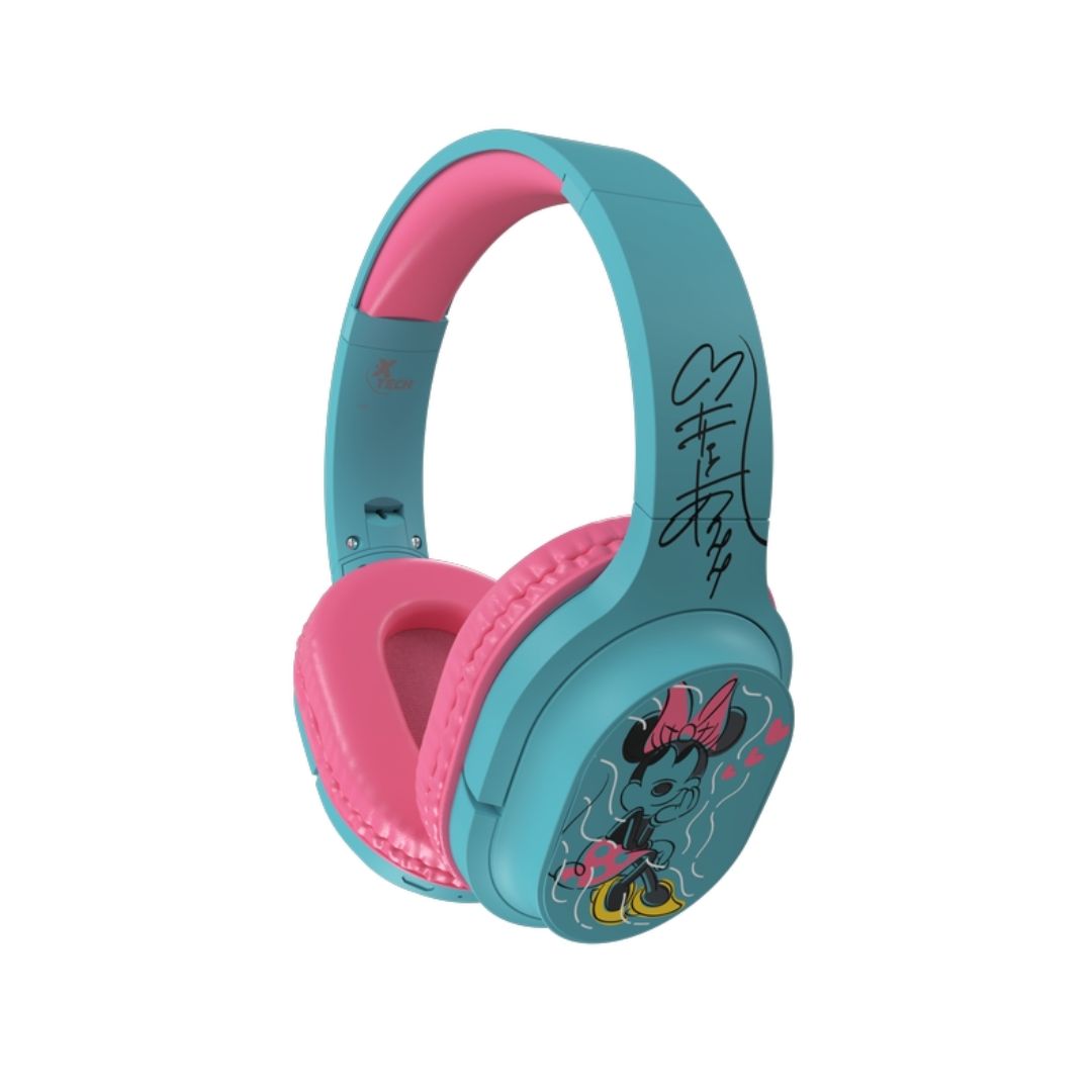 PACK XTECH MINNIE AUDIFONOS + MOUSE + MOUSEPAD - 4