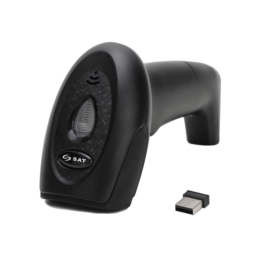 LECTOR DE CODIGO DE BARRA SAT SCANNER 1D INALAMBRICO SAT - LI102NW+ - 2