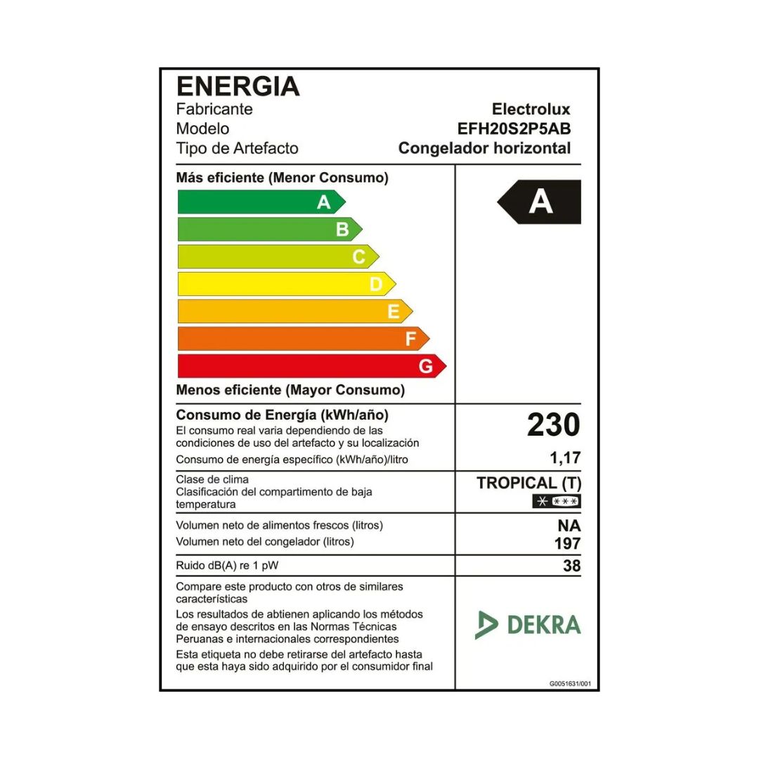 CONGELADORA ELECTROLUX 197 L NEGRO - EFH20S2P5AB - 7