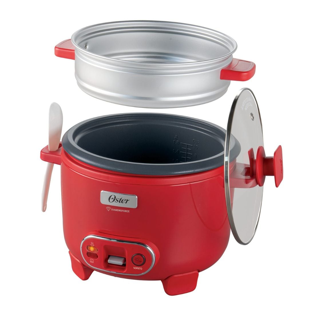 ARROCERA OSTER DIAMONDFORCE 10 TAZAS SANDIA CON VAPORERA - CKSTRC10DFPNK - 2