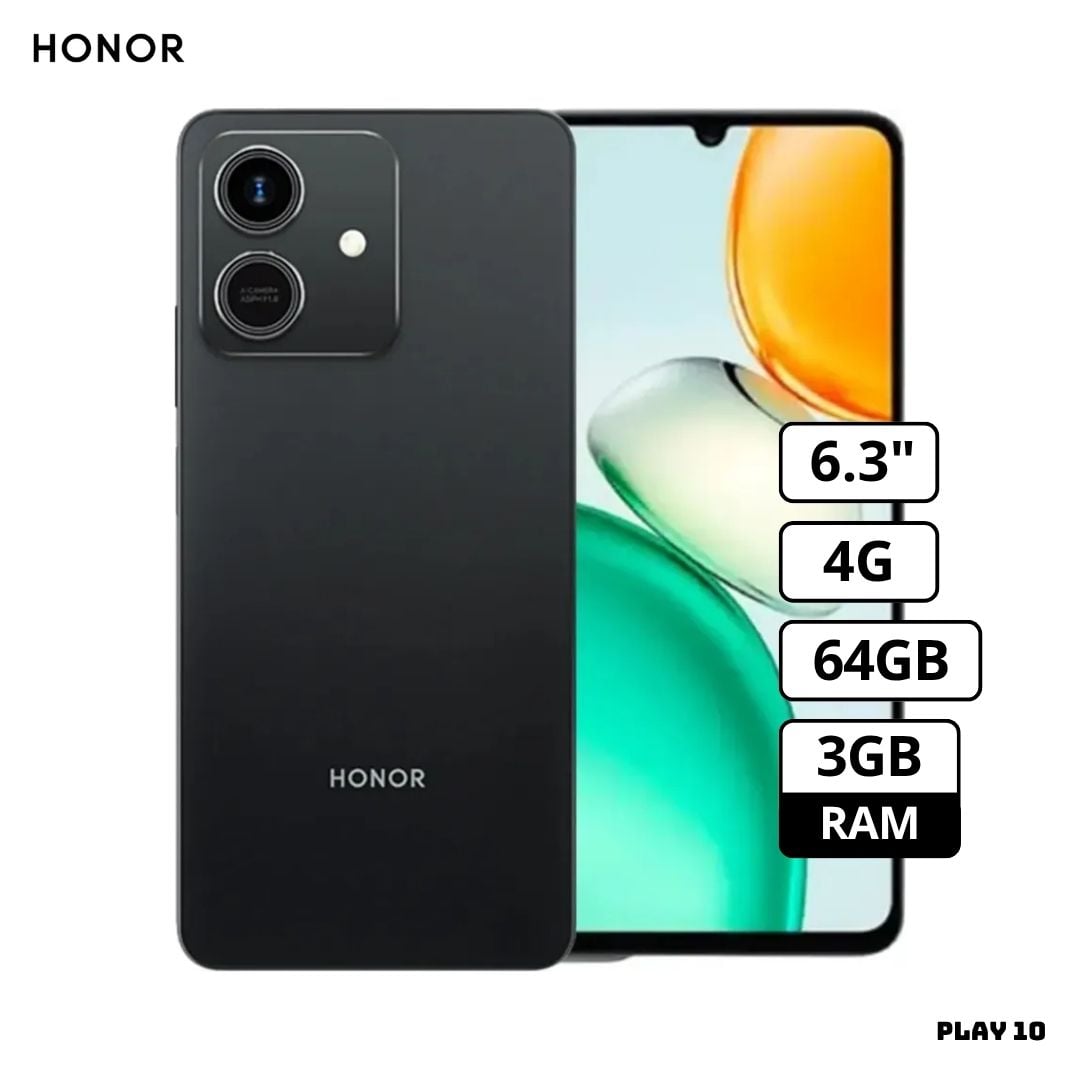 CELULAR HONOR PLAY 10 3GB RAM 64GB ROM - NEGRO - 1