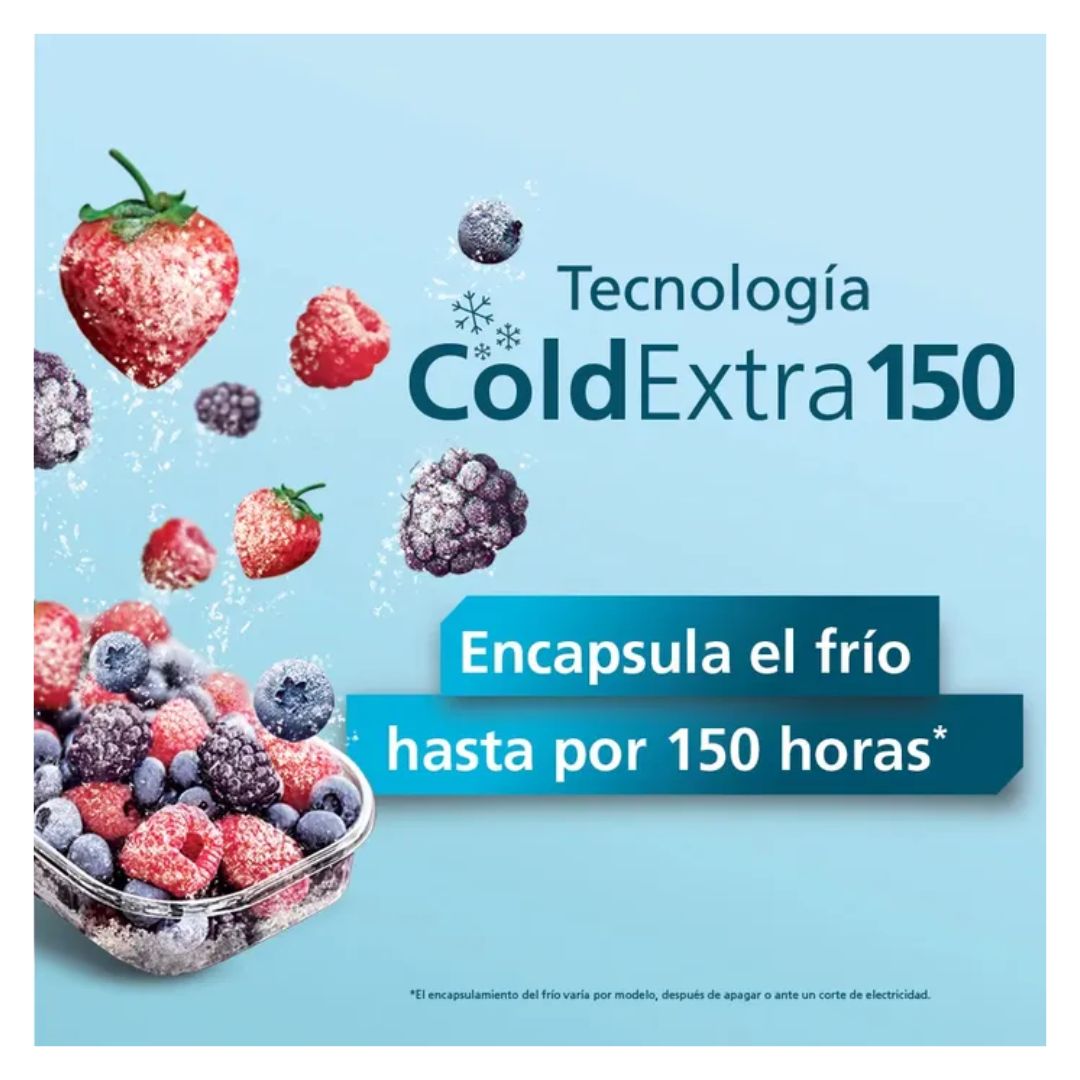 CONGELADORA MABE 290 L COLDEXTRA150 BLANCO CROMA - CHMHM290PHLB0 - 6