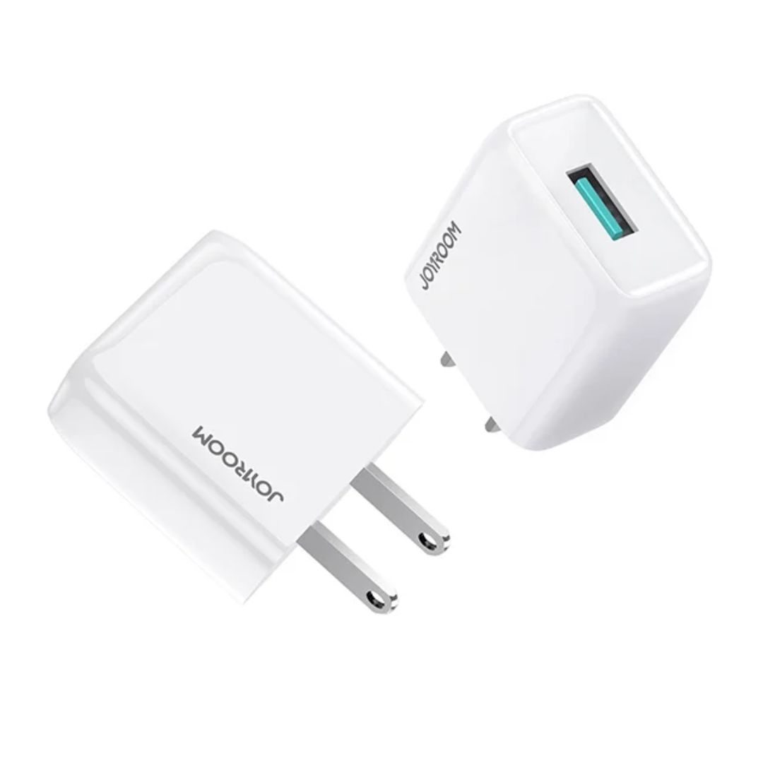 MINI CARGADOR JOYROOM TIPO USB-A 10W - BLANCO - 3