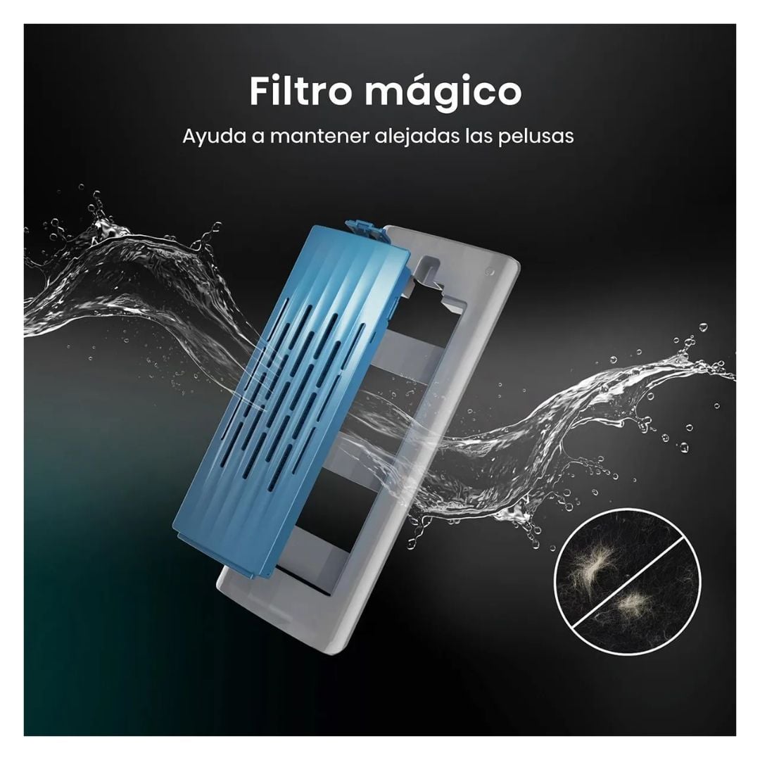LAVADORA HISENSE TAPA TRANSPARENTE 10.5 KG CARGA SUPERIOR GRIS - WT3D1131UT - 6
