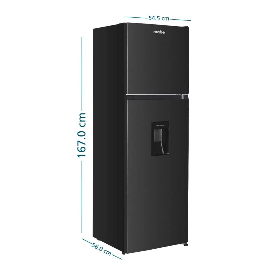 REFRIGERADORA MABE 243 L TOP FREEZER CON DISP DE AGUA GRAFITO - RMN245PAPRP0 - 2