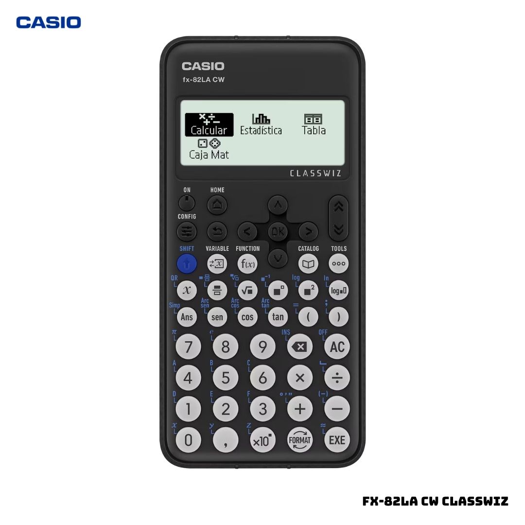 CALCULADORA CIENTIFICA CASIO FX-82LA CW CLASSWIZ - NEGRO - 1