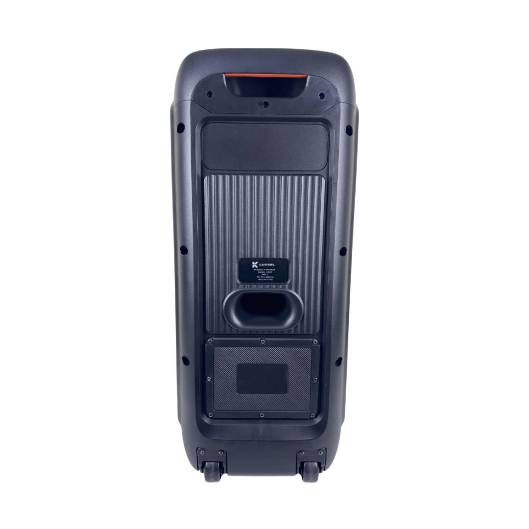 PARLANTE KASSEL CON BATERIA 60W RMS 1 MICROFONO - K2825 - 3