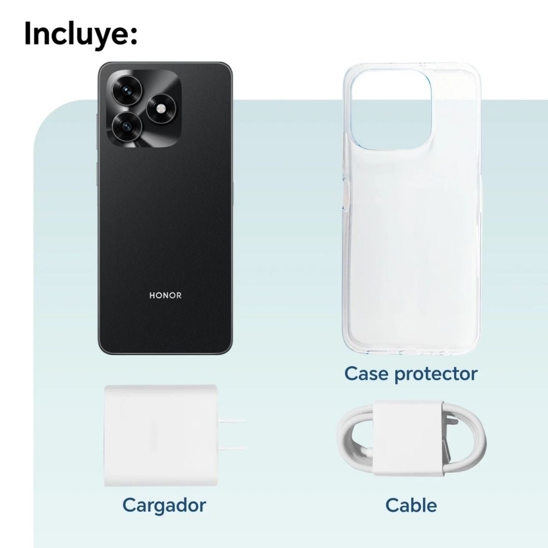 CELULAR HONOR X5C PLUS 4GB RAM 256GB ROM - AZUL CIAN - 5