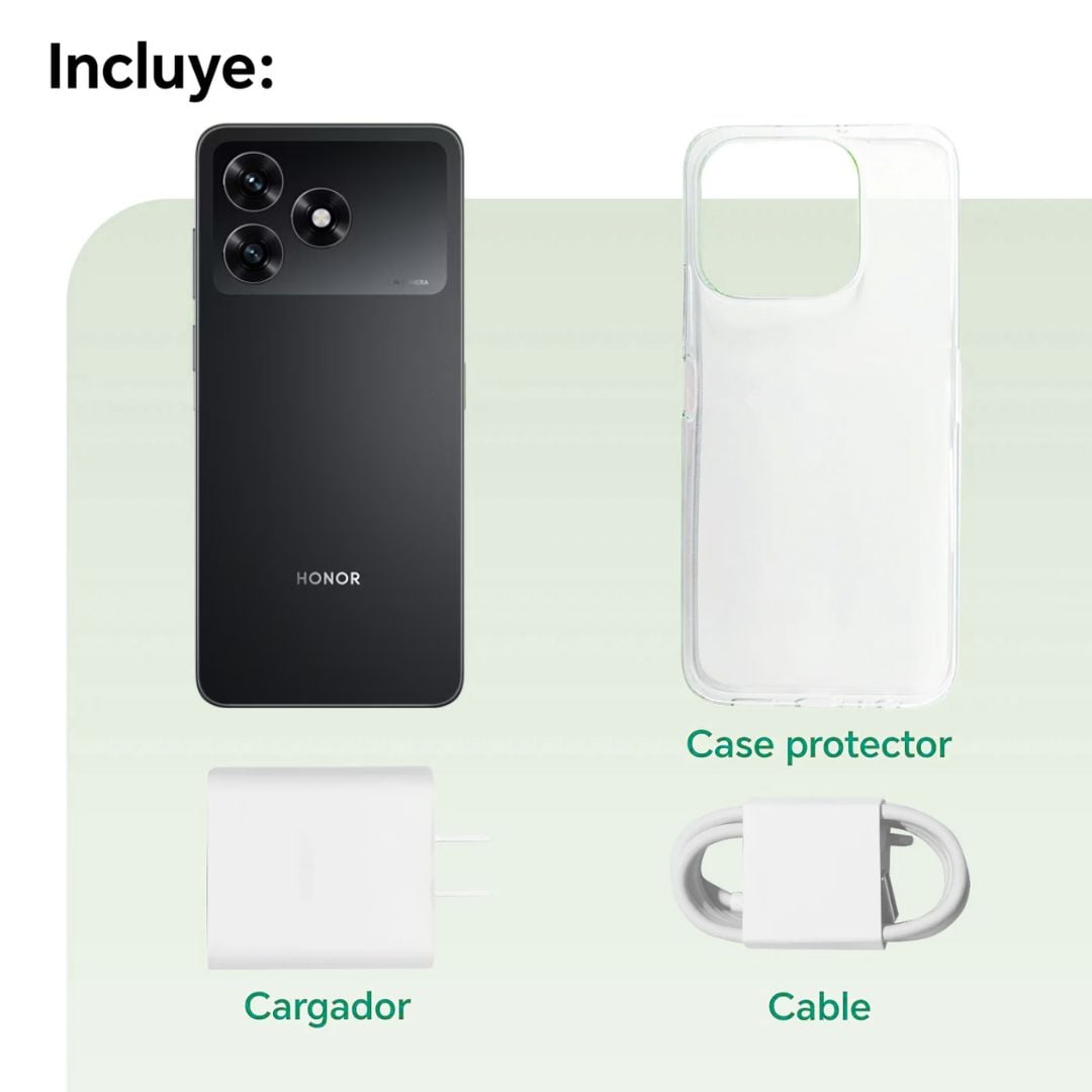 CELULAR HONOR X5D 4GB RAM 128GB ROM - PLATA METEORO - 5