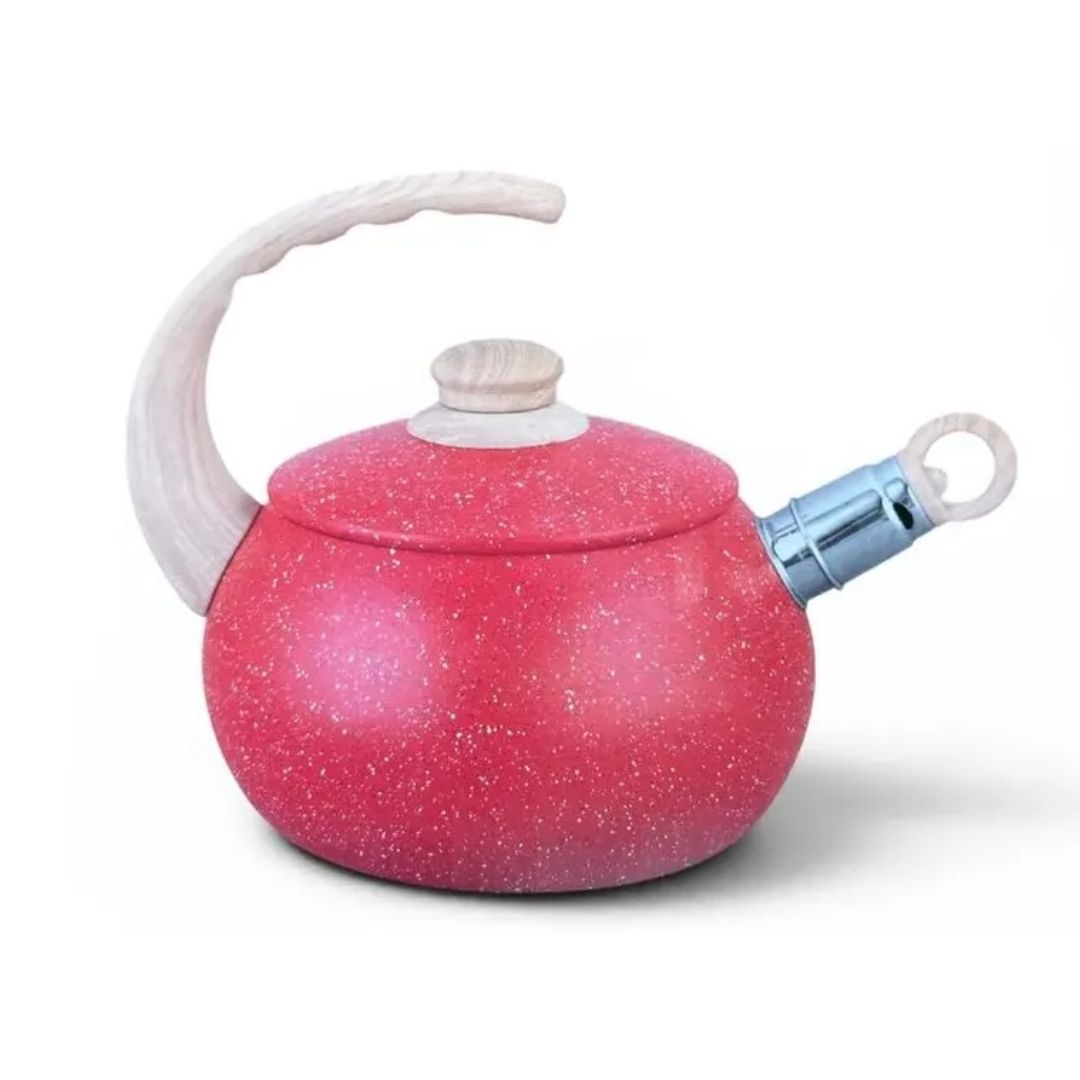 TETERA VALESKA VL-PK300 DE ACERO INOXIDABLE  - ROJO - 2