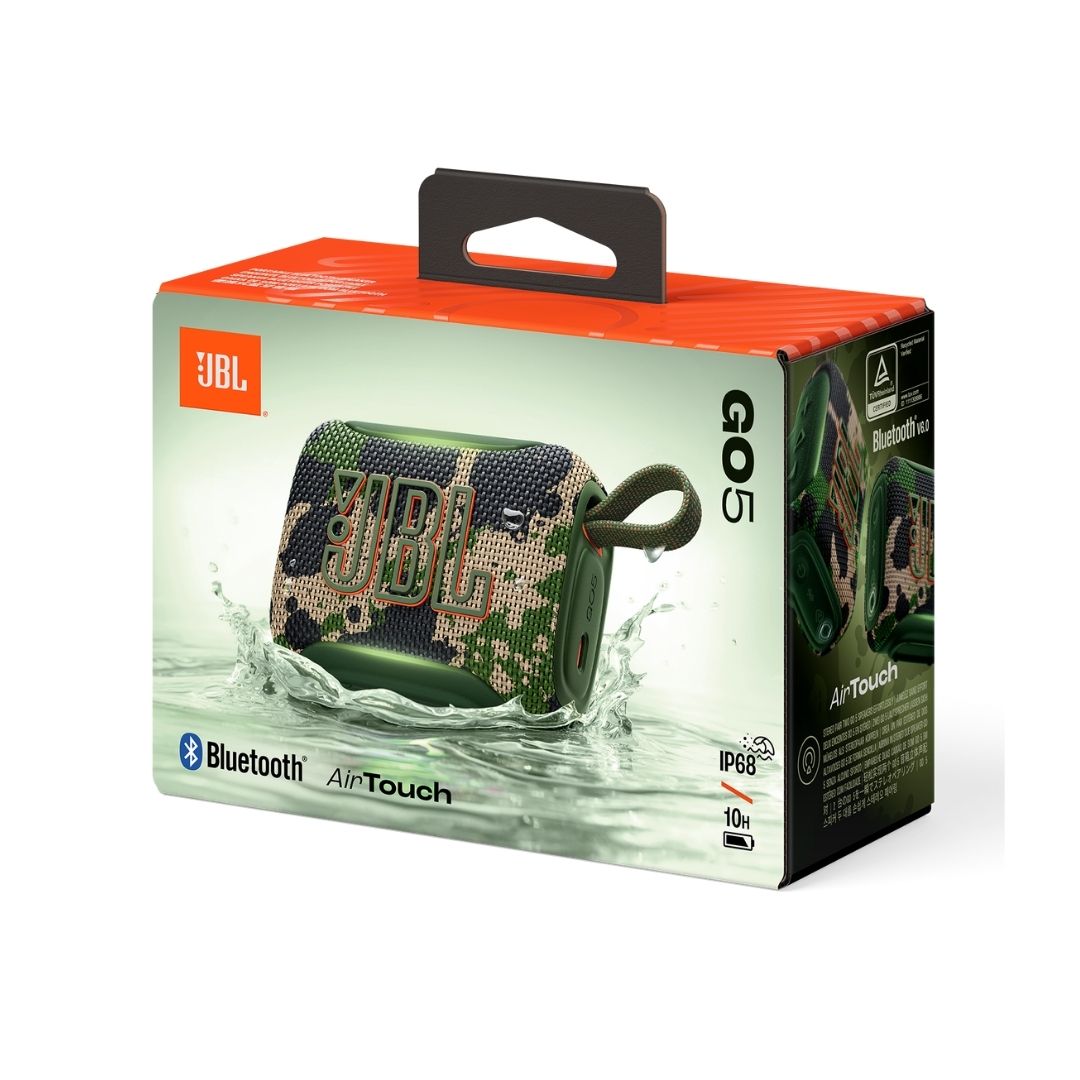 PARLANTE JBL GO 5 BLUETOOTH AIRTOUCH - CAMUFLADO - 8