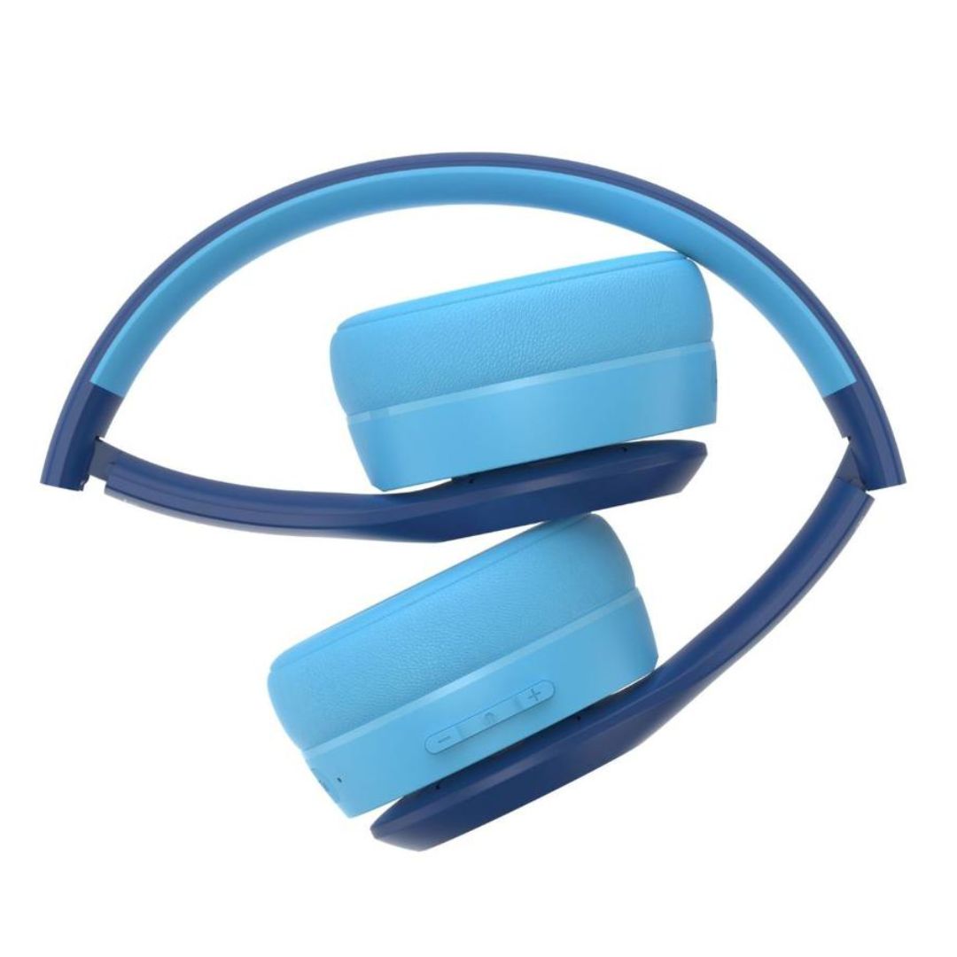 AUDIFONOS HAVIT  BLUETOOTH PARA NIÑOS H626BT DISEÑO ERGONÓMICO - AZUL - 4