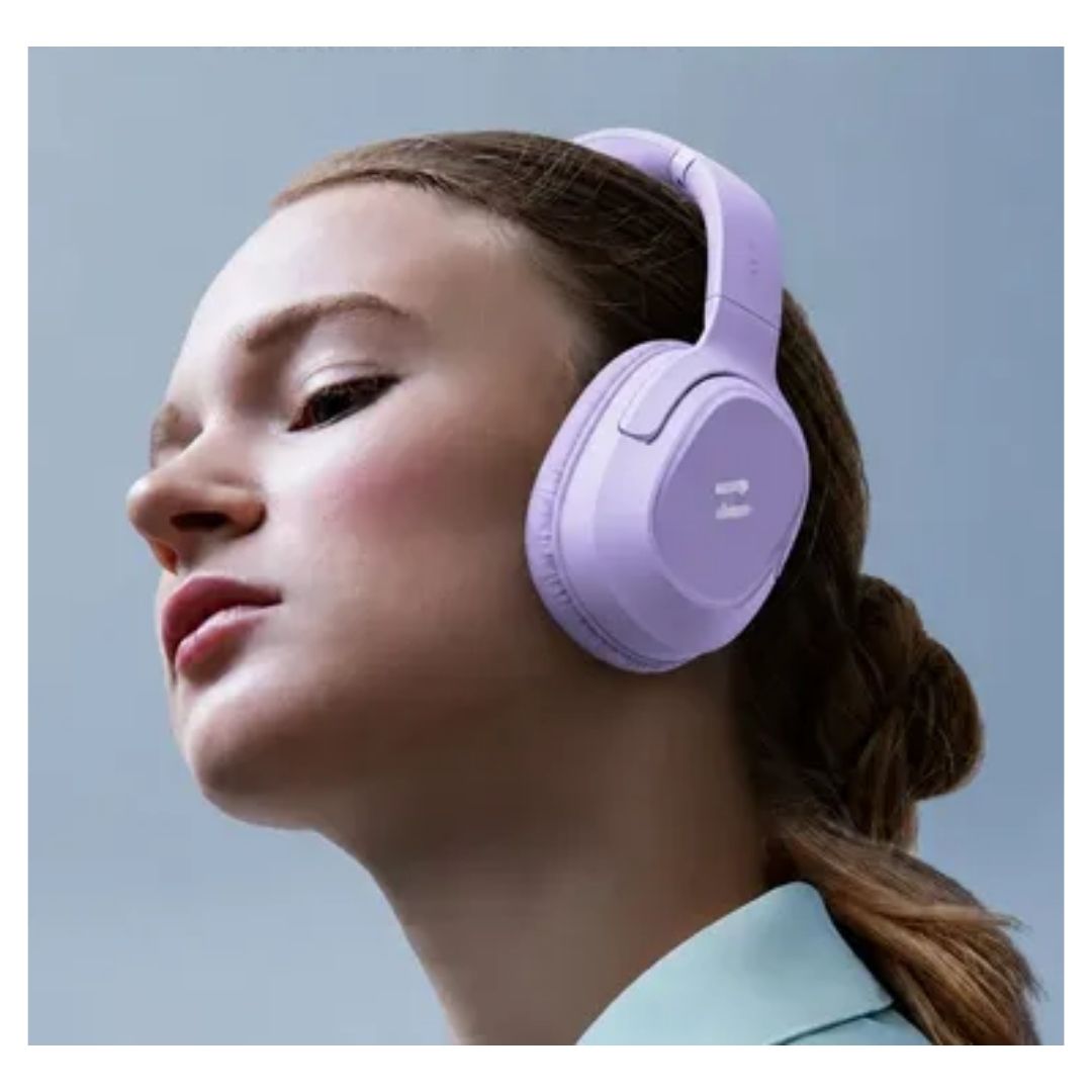 AUDIFONOS HAVIT BLUETOOTH LIFE NC02H H612BT CON CANCELACION DE RUIDO - MORADO - 5