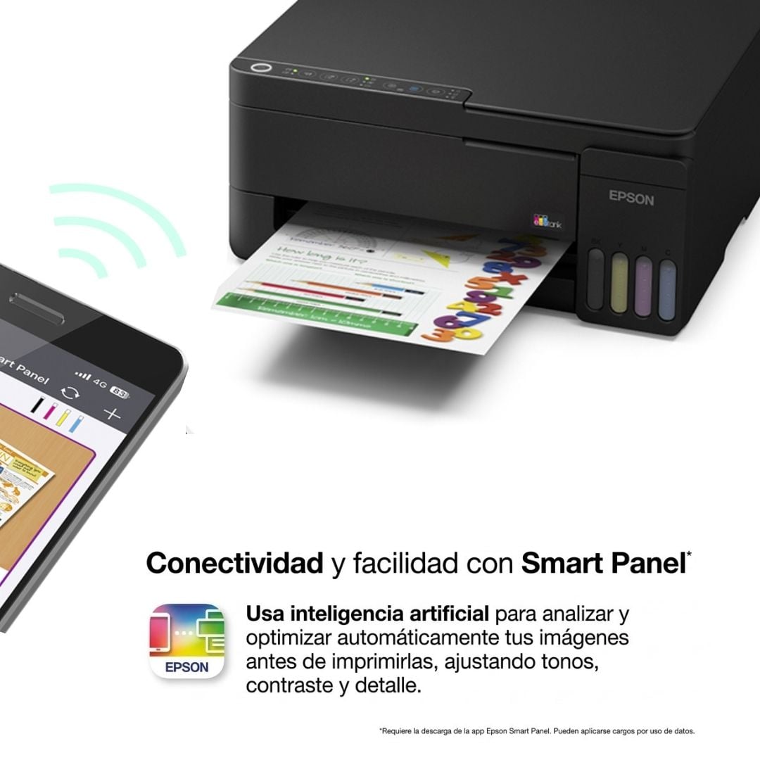 IMPRESORA EPSON MULTIFUNCIONAL ECOTANK WIFI - L3350 - 6