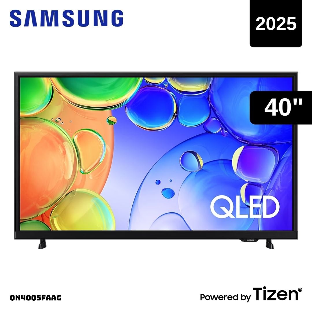 TELEVISOR SAMSUNG 40 QLED SMART TV TIZEON OS 4K UHD 2025 - QN40Q5FAAG - 1