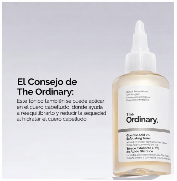 TONICO FACIAL THE ORDINARY SOLUCION TONIFICANTE ACIDO GLICOLICO AL 7 % 240 ML - 8