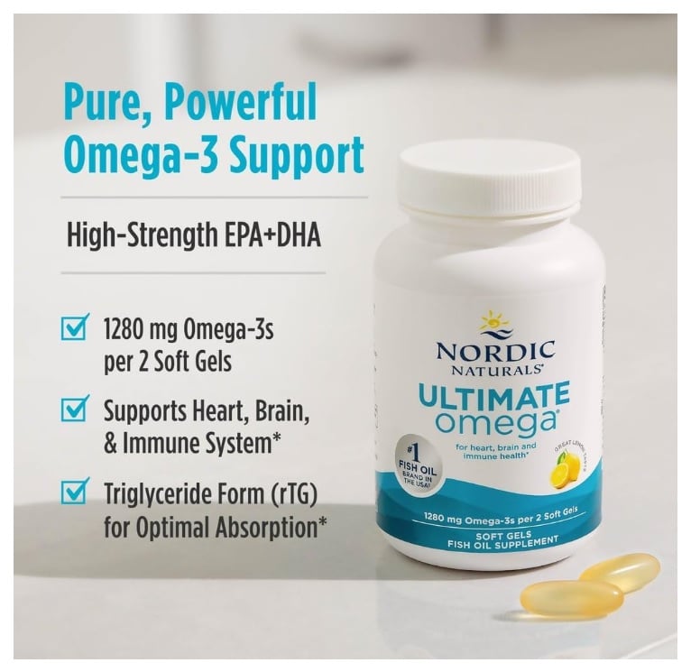 OMEGA 3 ULTIMATE NORDIC NATURALS 90 CÁPSULAS - 3