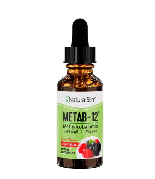 METAB-12 30ML SABOR BERRY VITAMIN B-12 - NATURALSLIM - 1