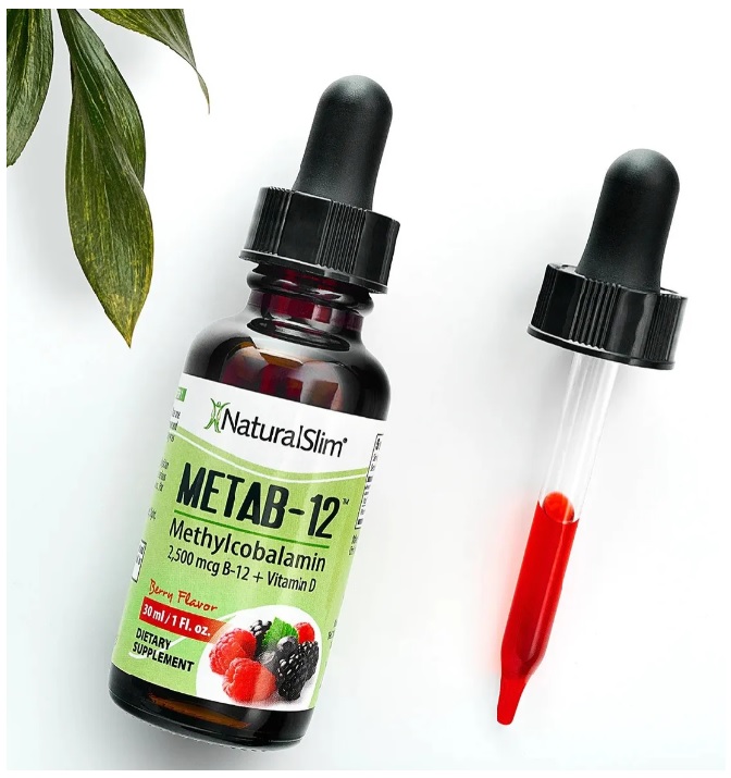 METAB-12 30ML SABOR BERRY VITAMIN B-12 - NATURALSLIM - 3
