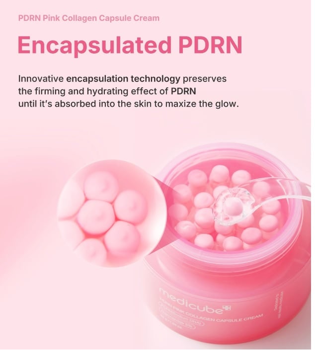 MEDICUBE PDRN PINK COLLAGEN CAPSULE CREAM 55 GR ANTIEDAD - 6