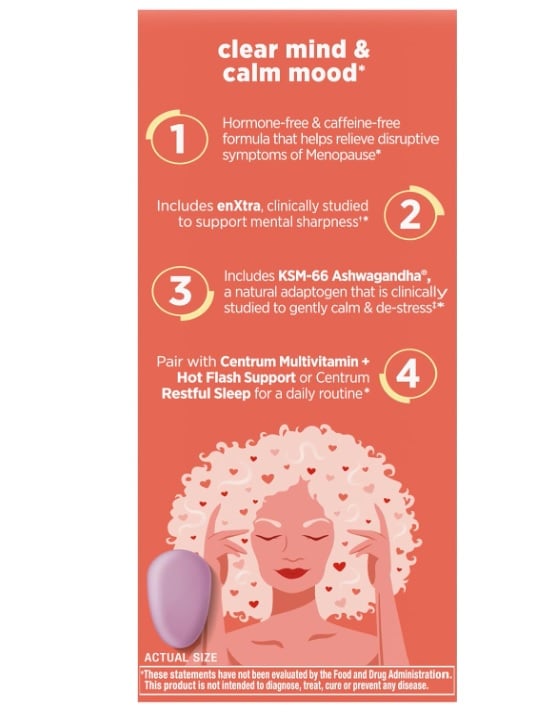 CENTRUM TABLETAS DE APOYO PARA LA MENOPAUSIA 30 CÁPSULAS - 2