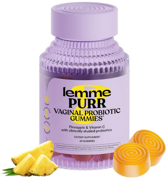 LEMME PURR PROBIOTICS VAGINAL GOMITAS – 60 GUMMIES - 1
