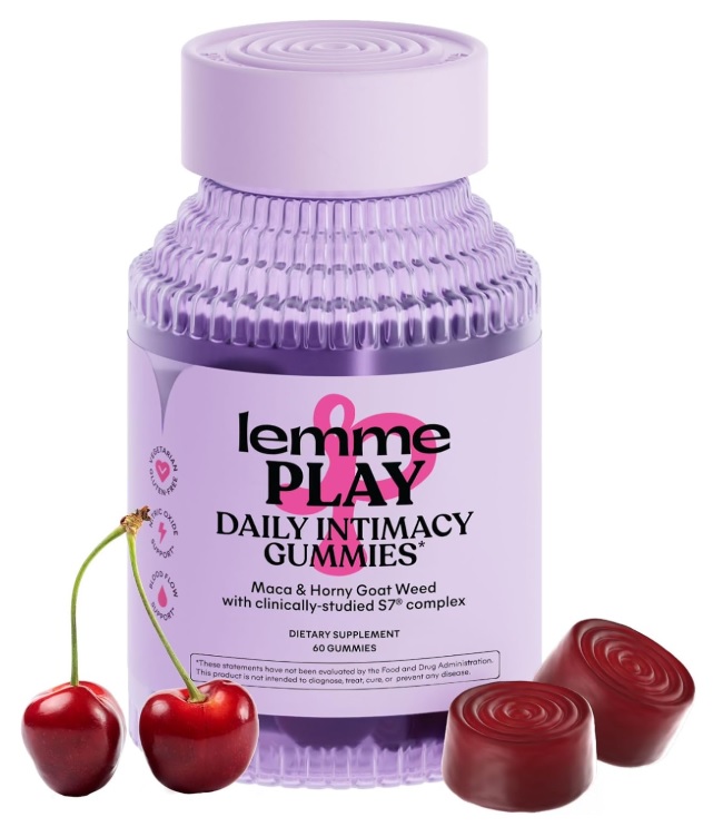 LEMME PLAY GOMITAS PARA INTIMIDAD DIARIA – 60 GUMMIES - 1