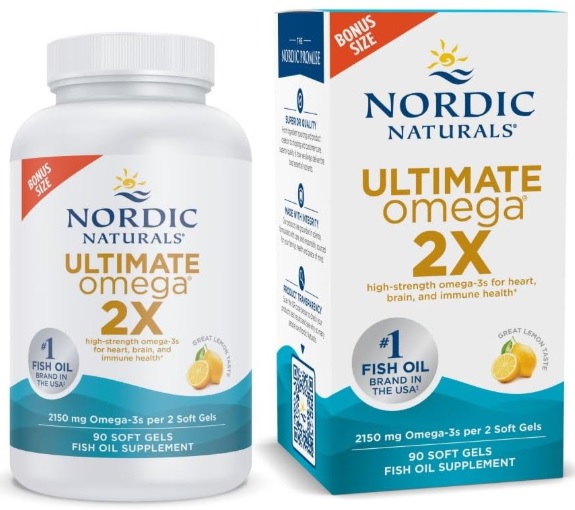 OMEGA 3 ULTIMATE 2150 MG 2X NORDIC NATURALS 90 CÁPSULAS - 1
