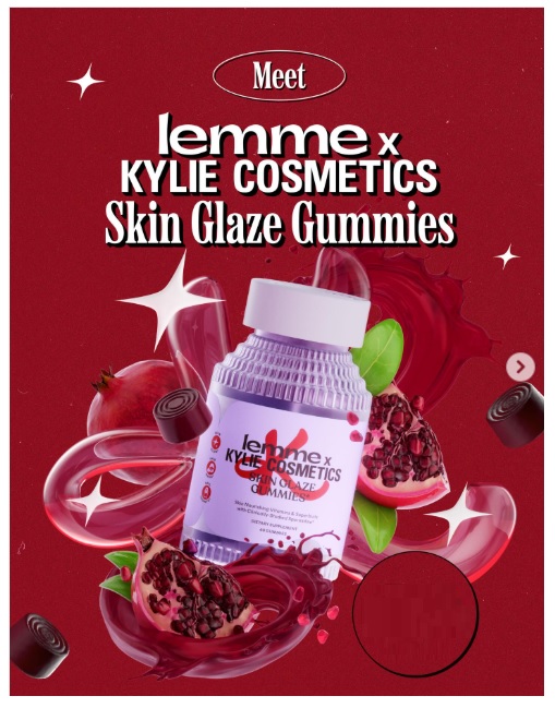 LEMME KYLIE COSMETICS SKIN GLAZE – 60 GOMITAS - 6