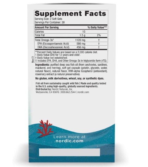 NORDIC NATURALS ULTIMATE OMEGA 2X TEEN - 60 MINI GELES - 2