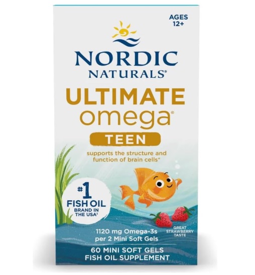 NORDIC NATURALS ULTIMATE OMEGA 2X TEEN - 60 MINI GELES - 3