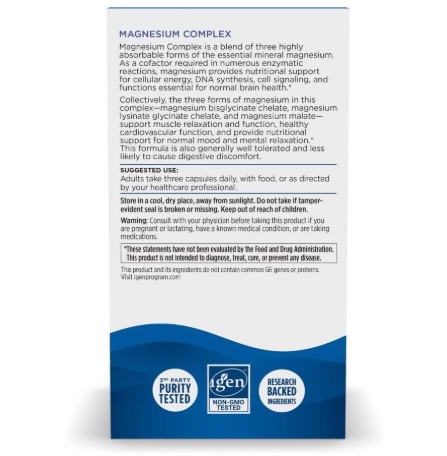 NORDIC NATURALS MAGENSIUM COMPLEX – 90 CÁPSULAS - 6
