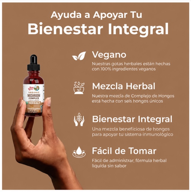 MARYRUTH EXTRACTO DE HONGO DE MELENA DE LEÓN COMPLEX – 30 ML - 4