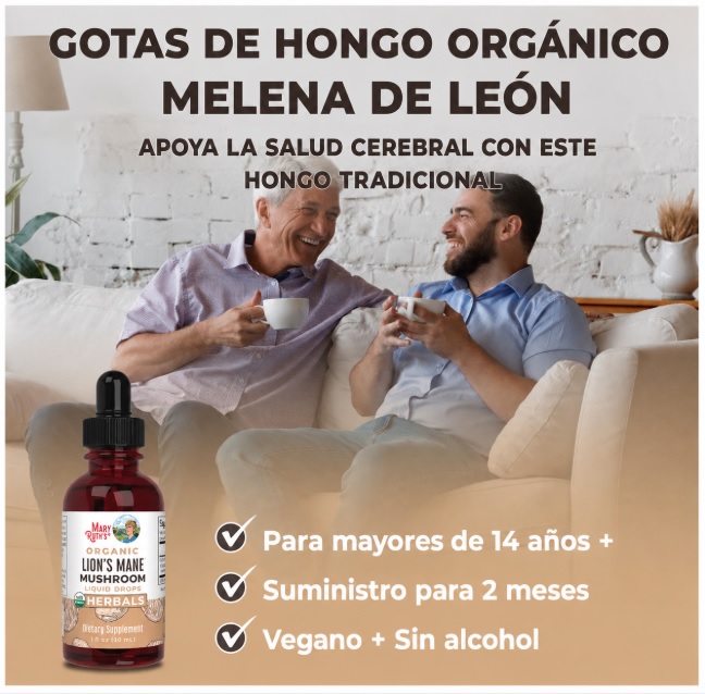 MARYRUTH EXTRACTO LÍQUIDO DE HONGO DE MELENA DE LEÓN – 30 ML - 6