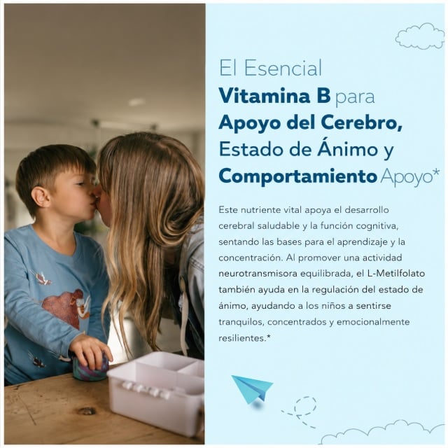 MTHF 5 METILFOLATO LÍQUIDO NIÑOS L- METHYLFOLATE 30 ML – TRIQUETRA - 2